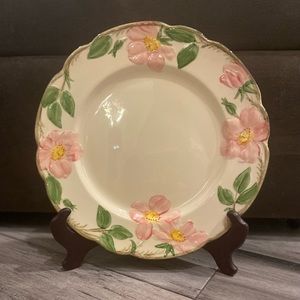 Franciscan Dinner Plates, Desert Rose Pattern